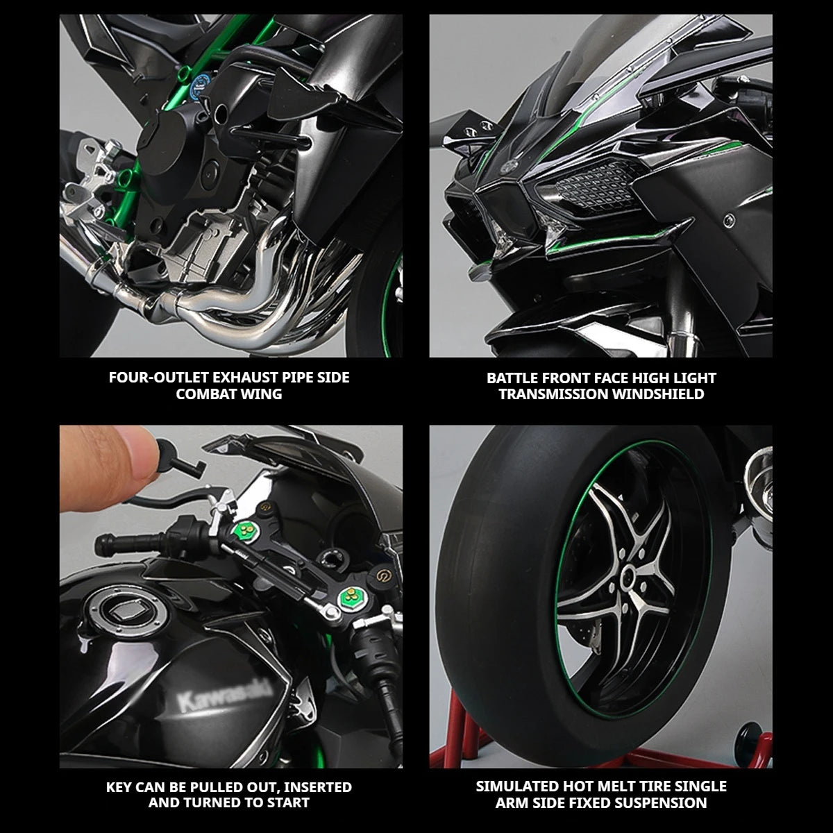 1:6 Kawasaki H2R